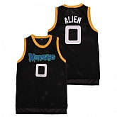Monstars 0 Alien Space Jam Movie Monsters Black Stitched Basketball Jersey,baseball caps,new era cap wholesale,wholesale hats